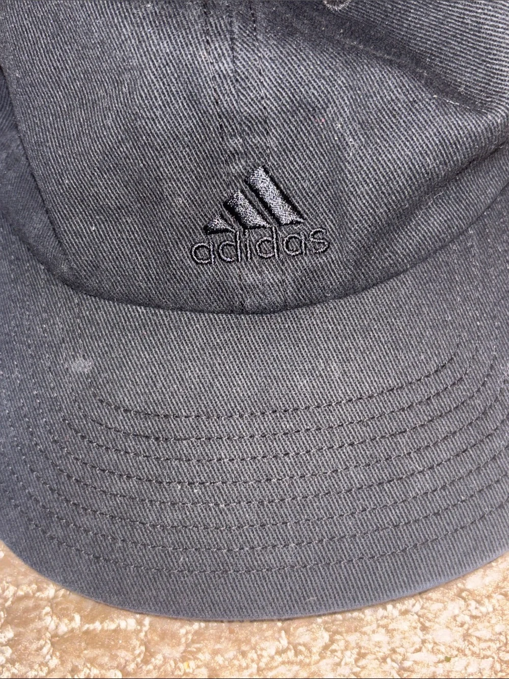 Adidas Black Strapback Hat